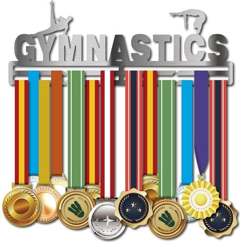 DDJOPH gymnastics medal hanger Stainless steel medal holder Sport medal hanger hold 32+ medals