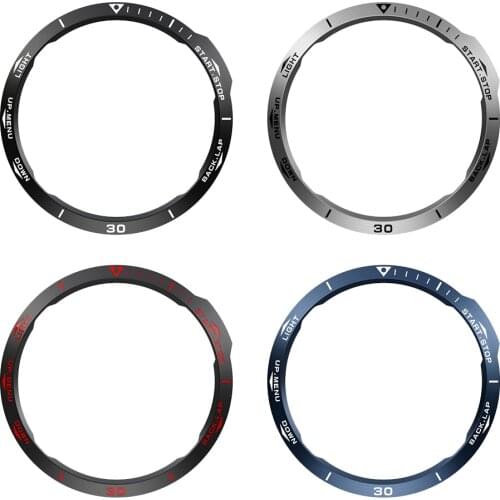 Scale Bezel Styling Frame Ring Fit For Garmin Fenix 6 Smart Watch Stainless Steel Bezel Ring Metal Ring Anti Scratch Protection