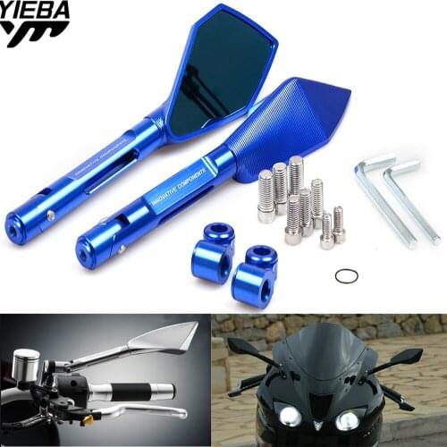 FOR yamaha MT-01 SR400 FJR1300 FJ-09 FJR1300ES FZ-07 FZ1 honda CRF250R CB1100 DN-01 CBR250R 11 14 15 Motorcycle Rearview Mirrors