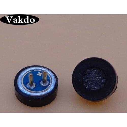 2-20pcs Repair Parts cell phone Round 2PIN mic universal Microphone Module for many mobiles and tablet for replacement 2P
