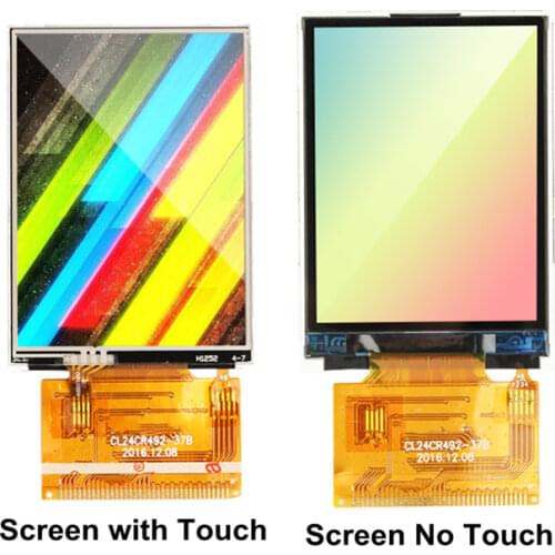 2.4 inch 37P 262K TFT LCD Screen (Touch/No Touch) ILI9341 ST7789 Drive IC MCU 8/16Bit Parallel interface 240(RGB)*320