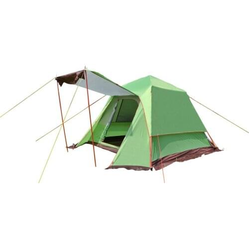 2013 new style high quality waterproof double layer windproof 4-5 people large family party camping tent