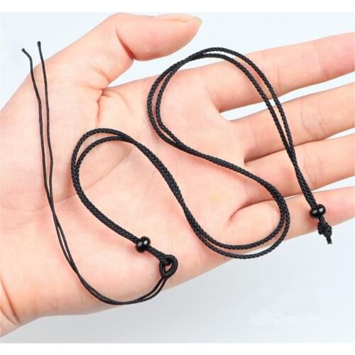 5Pcs/Lot Hand-woven Adjustable Necklace Cord Fine Mambo Line Sweater Chain Lanyard Homemade Jewelry DIY Material