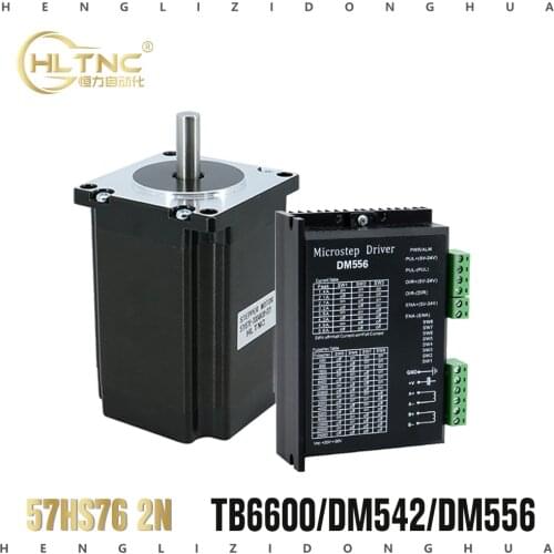 TB6600 / DM542 / DM556 Nema 23 Stepper Motor Driver with Nema23 Stepper Motor 2N.M 76cm 57hs76 CNC Engraving Milling Machine