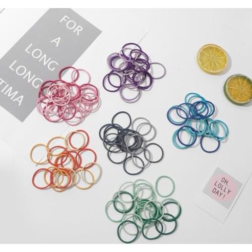 100PCS High Elasticity Pet Hair Rubber Band Dog Cat Hair Accessories DIY Hair Bows Grooming Hairpin Accessories