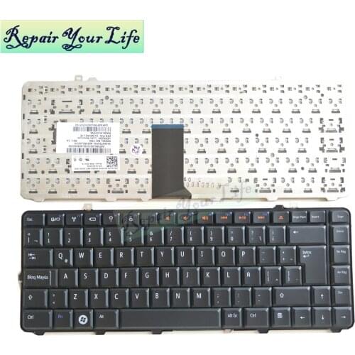 Laptop keyboard for Dell Studio 1557 1555 1558 1535 1536 1537 LA latin SP black 0C565K 9J.N0H82.L1E NSK-DCL1E hot selling