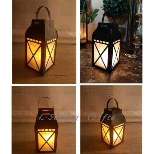 L-Sunday Crafts Xmas Lantern Box Metal Cutting Dies Stencils Scrapbooking Embossing Paper Craft Making scrapbooking tools
