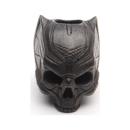 Brass Panther Knife Beads Outdoors DIY Tools EDC Lanyard Pendants Key Rings Accessories