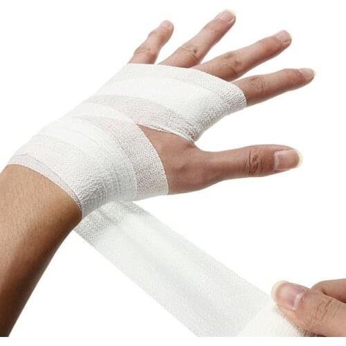 Health Care Treatment Gauze Tape Emergency Muscle Tape First Aid Tool Survival Self-Adhesive Elastic Bandage First Aid Safety