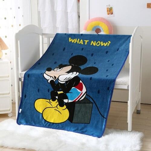 Disney Baby Blanket & Swaddling Newborn Thermal Soft Flannel Blanket Bedding Set Cotton Quilt Infant Bedding Swaddle Wrap Sleep