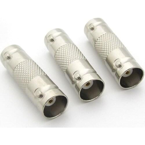 10pcs BNC Female to Female Inline Coupler Coax BNC Connector Extender for CCTV Camera Security Video Surveillance System AQJG