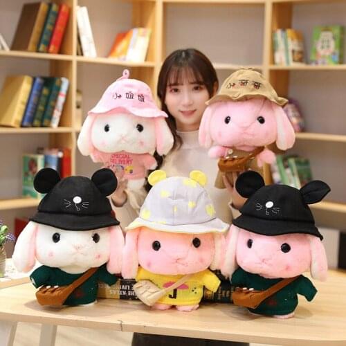30cm Cartoon Cute Rabbit Cosplay Dress Up Plush Toys Stuffed Lovely Bunny Dolls Soft Animals Pillow for Kids Girls Birthday Gift