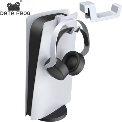 DATA FROG Bracket Hanger Storage Stand For PlayStation 5 Headphone Wall Mount Holder Host Headset For PS5 Console Accessories