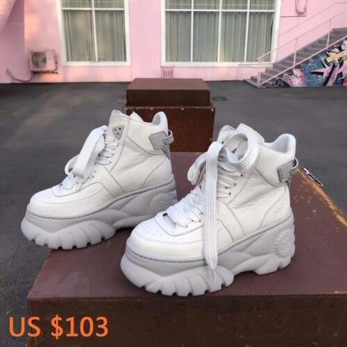 Amazing quality Women Fashion Wedges Shoes Genuine Leather Super Quality Casual Boots Flats Platform Designer Luxury Brand Shoes