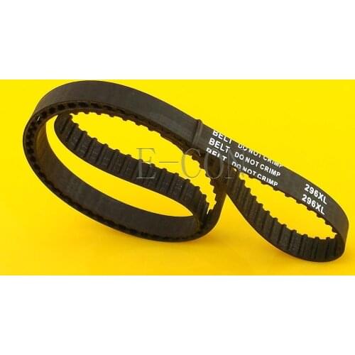 10pcs 296XL Timing Belt L039 148Teeth Width 0.39inch(10mm) XL Positive Drive Pulley for CNC Stepper Motor and Engraving Machine