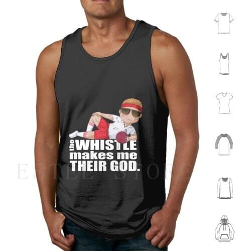 The Whistle Makes Me Their God Tank Tops Vest Sleeveless Supernatural Dean Winchester Dean Sports Chibi