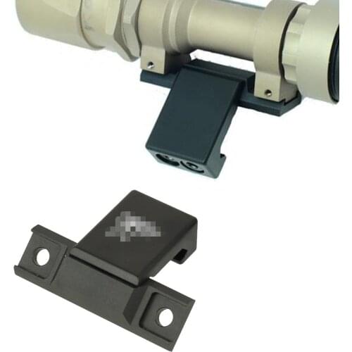 Tactical Weapon Light Offset Mount for Surefir M951 M620V Series Mounted on Picatinny Weaver Rail