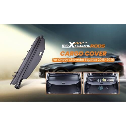 Rear Trunk Retractable Cargo Shade Cover for Chevy Equinox for GMC Terrain for GM 2018-2021 84390989