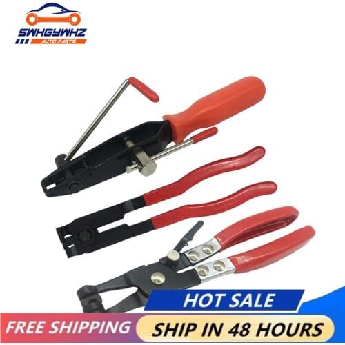 3Pcs CV Joint Boot Clamp Pliers Car Banding Hand Tool Kit Set For Use MultiFunctional With Coolant Hose Fuel Hose Clamps Tools