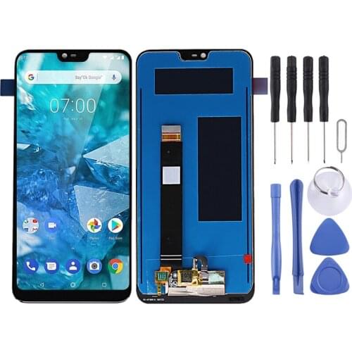 2019 LCD Screen and Digitizer Full Assembly for Nokia 7.1 TA-1085 TA-1095 TA-1096