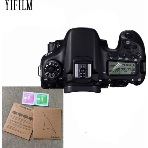 2PCS LCD Panel Protection Screen Protector for Canon EOS R R5 77D 9000D 70D 80D 90D 6D 5D III IV 5DS 6D Mark II 7D Mark II 760D