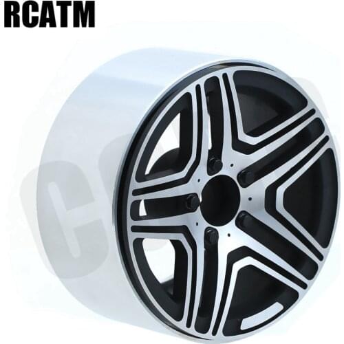 2.2 Inch CNC Metal Wheel Hub Rim For 1/10 RC Crawler Car TRX4 G500 TRX6 G63 D90 D110 Axial SCX10 90046 TF2