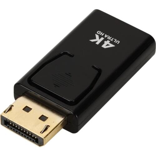 4K DP to HDMI-compatible Adapter Converter Display Port Male DP to Female HD TV Cable Adapter Video Audio For PC TV