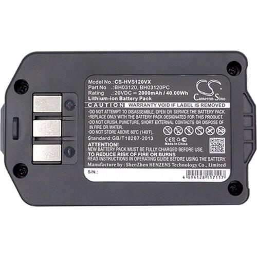 Cameron Sino 2200mAh Battery for Handheld Vacuum Hoover Air Life BH50110 BH52160PC BH50100 Battery BH03120 BH03120PC