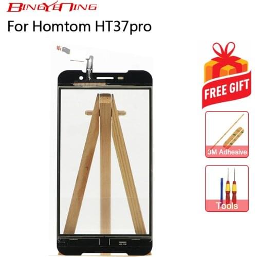 BingYeNIng New Original For HOMTOM HT37 Pro Touch Screen Panel Perfect Repair Parts
