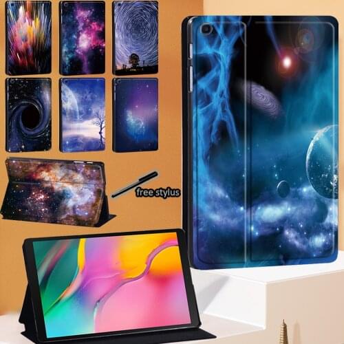 Tablet Case for Samsung Galaxy Tab A 8.0(2019) 9.7 10.1 10.5/A A6 10.1/ S5e 10.5/s6 lite /A7 10.4 Flip Leather Stand Cover