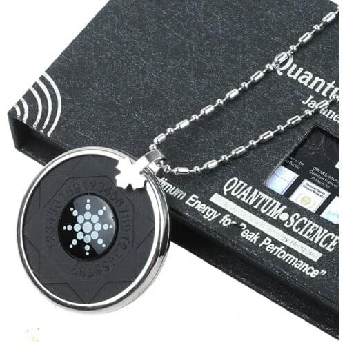 Hologram Quantum Pendant Japanese Quantum Science Energy Pendants Charms Jewelry Necklace Health Gift for Women FIR Germanium