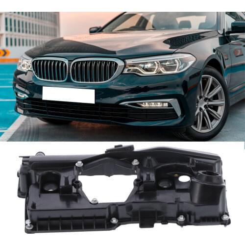 Car Engine Valve Cover 11127555212 with Gasket Replacement for BMW E81 E82 E87 E88 118i 120i/ E90 E91 E92 E93 318i 320i