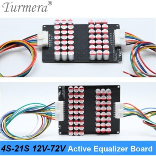 Lithium Battery Board 1A 3A 5A 6A Active Equalizer Balancer Li-ion Turmera Lifepo4 LTO Capacitor BMS 4S 5S 7S 8S 10S 16S 17S 21S