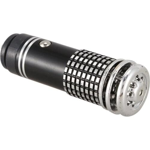 Mini Auto Car Ozone Generator Air Cleaner Purifier Filter Ionizer Oxygen Black