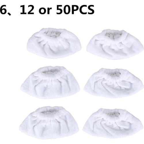 The Washable Replacement Cotton Terry Cloth Cover Pads Fit for Karcher SC1, SC2, SC3, SC4, SC5, CTK10, CTK20 Steam Cleaner
