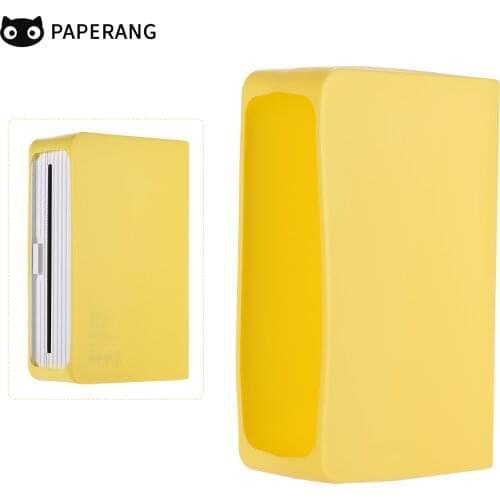 Soft Silicone Case for PAPERANG C1 112mm Pocket Printer Protective Cover Storage Sleeve Waterproof for C1 Thermal Printer