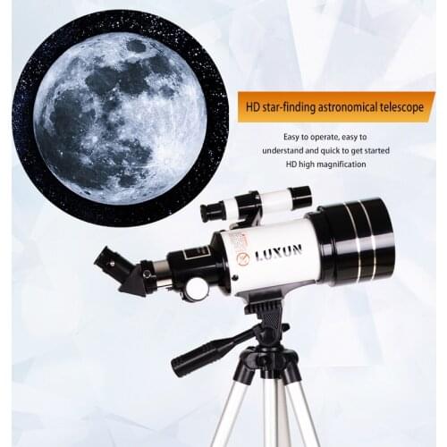 Professional Astronomical Telescope 15-150x Zoom Maginification Monocular HD Portable Tripod Deep Space Star View Moon Universe