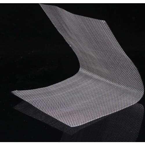 Car Bumper Stainless Steel Repair Net Plastic Crack Repair Hole Repairing Mesh Net For Bumper Body Hood Vents Vehicle Openings