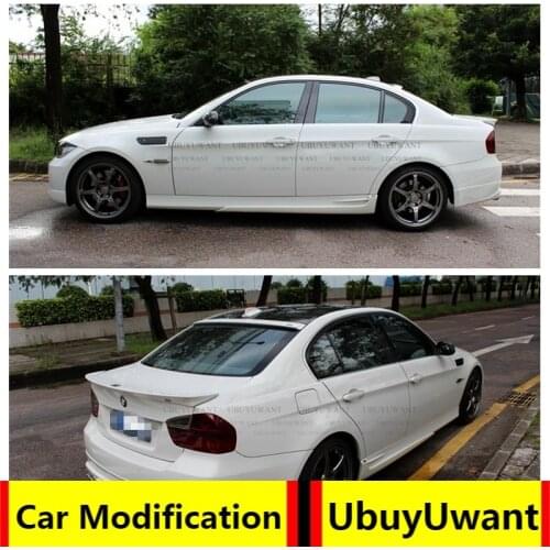 For BMW E90 3 Series ROOF Spoiler Wing Auto Racing Car Styling ABS Material Tail Trunk Spoiler Wing for BMW E90 2005-2011