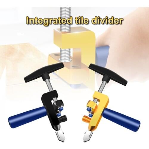 All-In-One Glass Cutter Aluminum Alloy Handheld Multi-function Portable Home Diamond Cutting Opening Tools