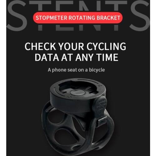 Rotating Bicycle Computer Mount Road MTB Bike Handlebar Speedometer Bracket For Garmin Edge520 Support WAHOO XOSS Bryton