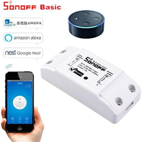 Wifi Switch sonoff basic Universal for Smart Home Automation Module Timer Diy Wifi Switch Remote Controller for IOS Android