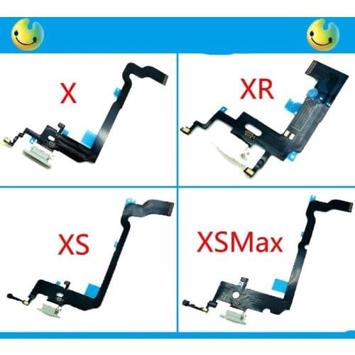 X XR XS XSMAX USB Charging Connector Platelet Microphone IC Data Plug Socket High Copy PCB Board Accessory Original Flex Cable
