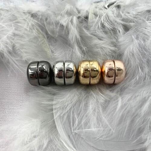 1pc Safe Hijab Brooch Strong Metal Plating Magnetic Hijab Clip Luxury Accessory No Hole Pins Brooches Magnet For Muslim Scarf
