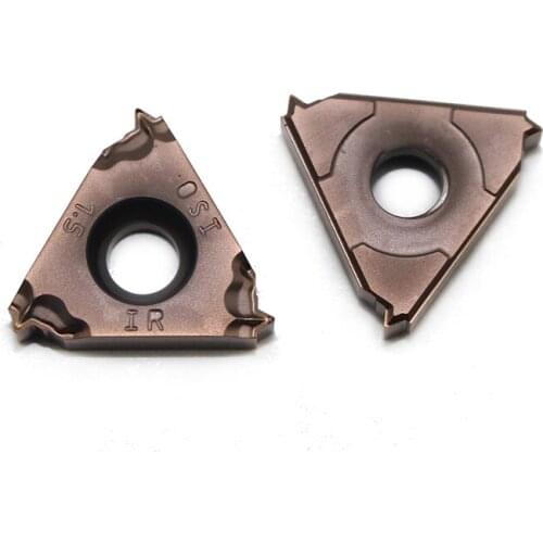 16 IRM 1.5 ISO LF6018 20PCS CVD internal carbide threading inserts for threading CNC lathe tool