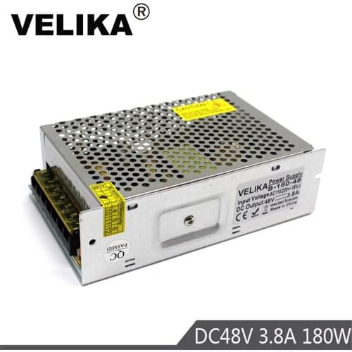 180W 48V Switching power supply AC to DC power Supplies input 110v 220V AC-DC SMPS For Stepper Motor 3D Printer Repeater