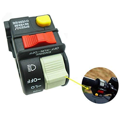 4010591Motorcycle Handlebar Light Switch Hi/Lo/Off Mode Beam Light/Kill Stop for Polaris Sportsman 400 700 800 ATP 500 Magnum