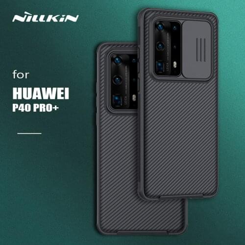 Nillkin for Huawei P40 Pro Plus Case Camshield Cover Slide Camera Protection Ultra-Thin Phone Case for Huawei P40 Pro+ Lens Case
