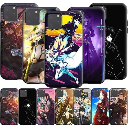Sword Art Online II Silicone Case for Realme Narzo 30A GT NEO C3 C25 C21 C20 C17 C15 C12 C11 8 7 7i 6 6i Pro