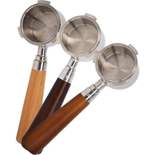 Stainless Steel 51/54/58MM Bottomless Portafilter Coffee Tamper Pressure Dosing Ring Coffee Barista Espresso Coffee Maker Tools